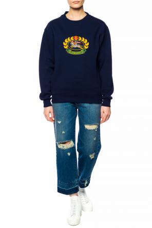 Logo-embroidered sweatshirt, zdjęcie 2 Logo-embroidered sweatshirt od Burberry